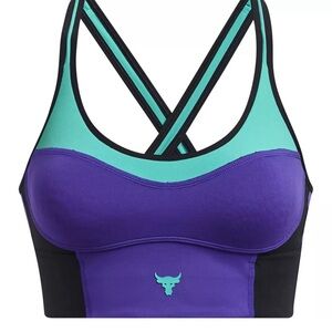 Under Armour Purple and Teal Sports Bra